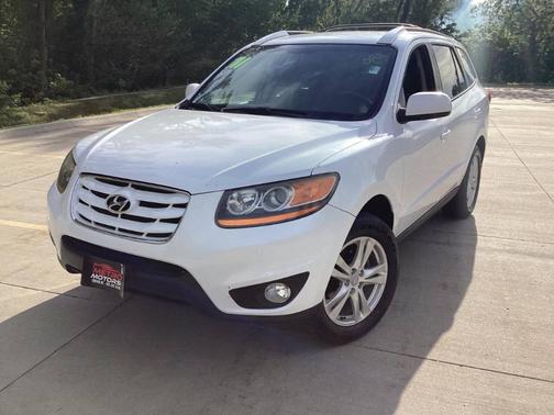 Frost White Pearl 2011 Hyundai SANTA FE SE