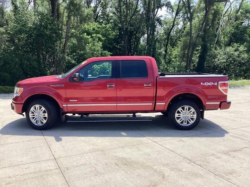 Red Candy Metallic Tinted Clearcoat 2012 Ford F-150 Platinum