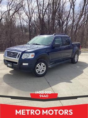Blue 2007 Ford Explorer Sport Trac XLT