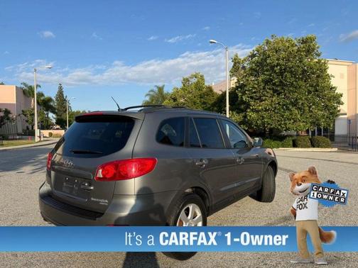 Willow Gray Mica 2009 Hyundai SANTA FE Limited