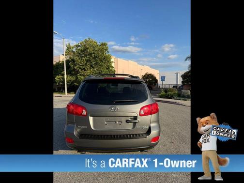 Willow Gray Mica 2009 Hyundai SANTA FE Limited