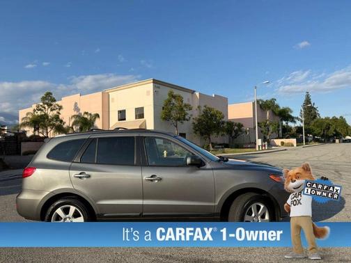 Willow Gray Mica 2009 Hyundai SANTA FE Limited