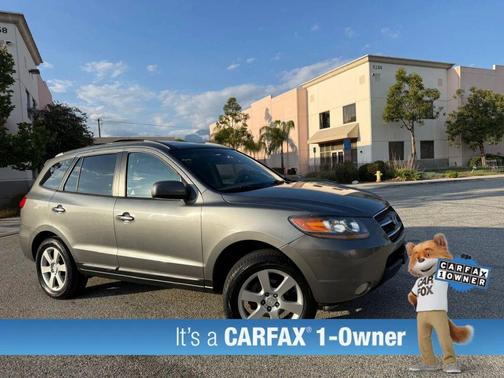Willow Gray Mica 2009 Hyundai SANTA FE Limited