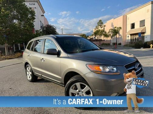 Willow Gray Mica 2009 Hyundai SANTA FE Limited