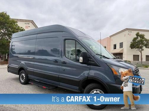 Gray 2019 Ford Transit-250 Base