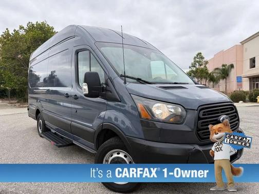 Gray 2019 Ford Transit-250 Base