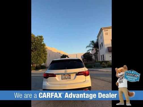 White 2015 Acura MDX Sport Utility 4D