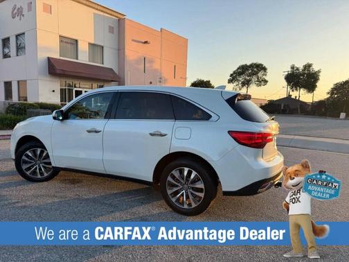 White 2015 Acura MDX Sport Utility 4D