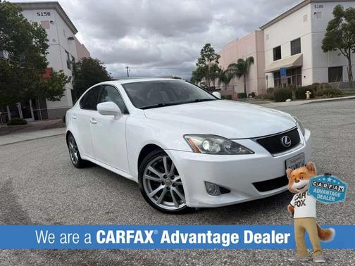 White 2007 Lexus IS 250 Base
