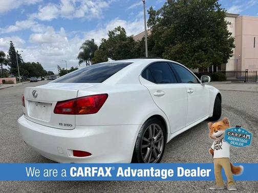 White 2007 Lexus IS 250 Base