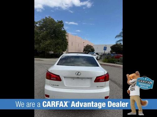 White 2007 Lexus IS 250 Base