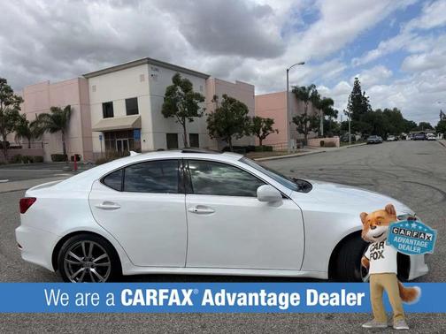 White 2007 Lexus IS 250 Base
