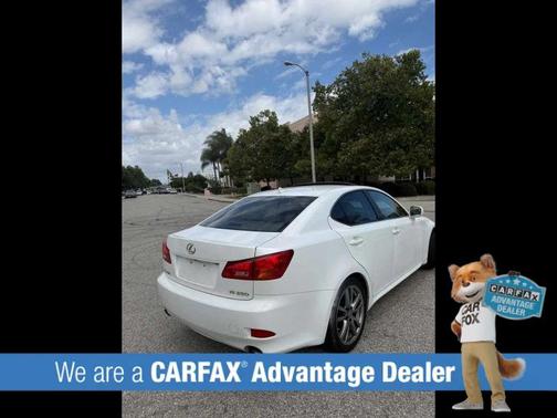 White 2007 Lexus IS 250 Base