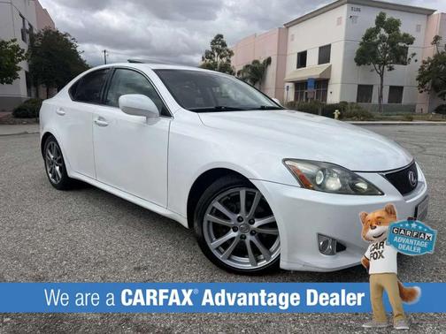 White 2007 Lexus IS 250 Base