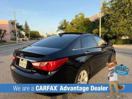 Midnight Black Mica 2012 Hyundai SONATA Limited