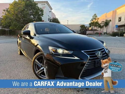 Black 2017 Lexus IS 200t Base