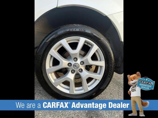 Pearl White 2012 Nissan Rogue SV w/SL Pkg