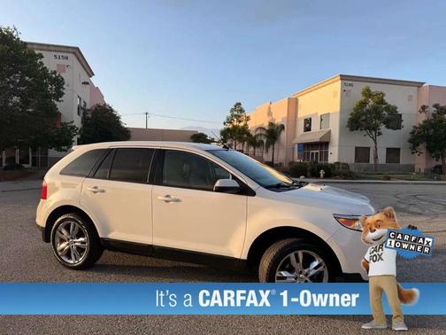 White 2014 Ford Edge SEL