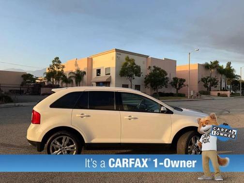 White 2014 Ford Edge SEL