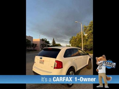 White 2014 Ford Edge SEL