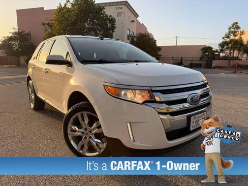 White 2014 Ford Edge SEL