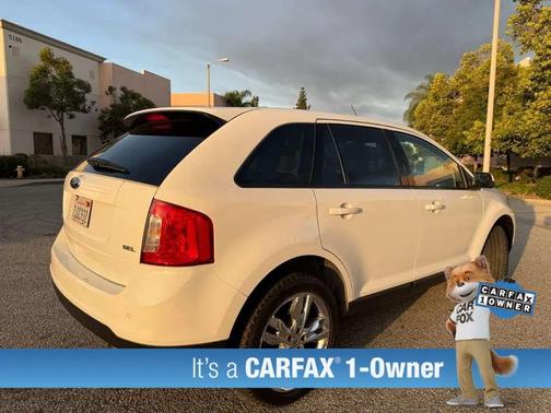 White 2014 Ford Edge SEL