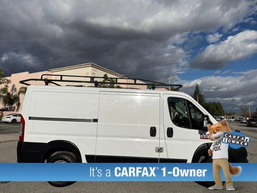 Bright White Clearcoat 2020 RAM ProMaster 1500 Low Roof