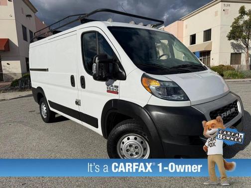 Bright White Clearcoat 2020 RAM ProMaster 1500 Low Roof