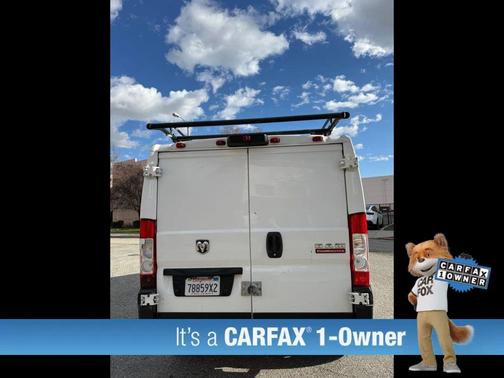 Bright White Clearcoat 2020 RAM ProMaster 1500 Low Roof