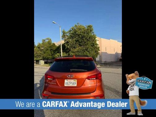 Canyon Copper 2018 Hyundai Santa Fe Sport 2.4L