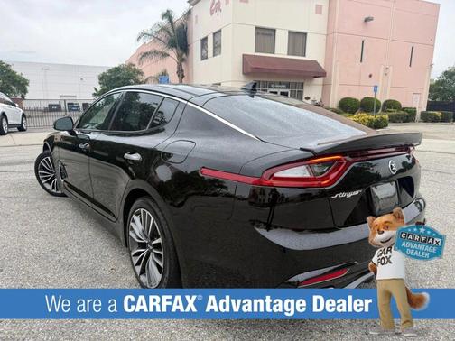 Black 2018 Kia Stinger Premium Sedan 4D