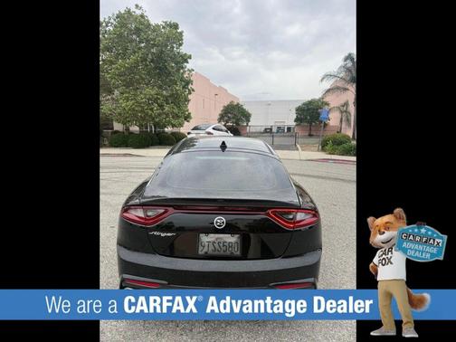 Black 2018 Kia Stinger Premium Sedan 4D