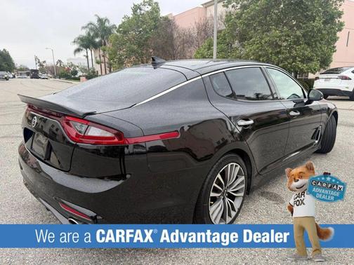 Black 2018 Kia Stinger Premium Sedan 4D