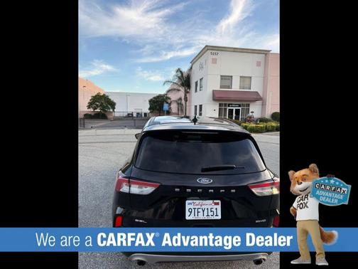 Agate Black Metallic 2022 Ford Escape SEL