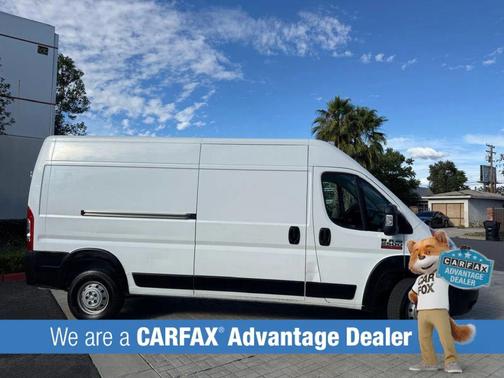 Bright White Clearcoat 2022 RAM ProMaster 2500 High Roof