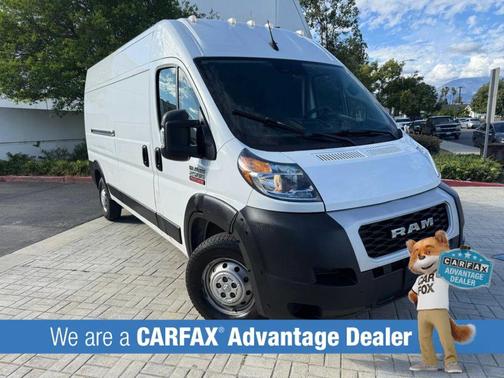 Bright White Clearcoat 2022 RAM ProMaster 2500 High Roof