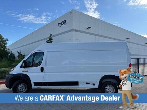 Bright White Clearcoat 2022 RAM ProMaster 2500 High Roof