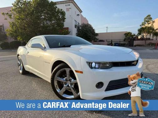 Summit White 2015 Chevrolet Camaro 2LT