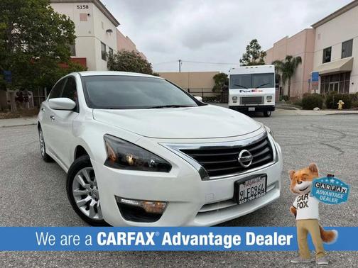 Pearl White 2014 Nissan Altima 2.5 S
