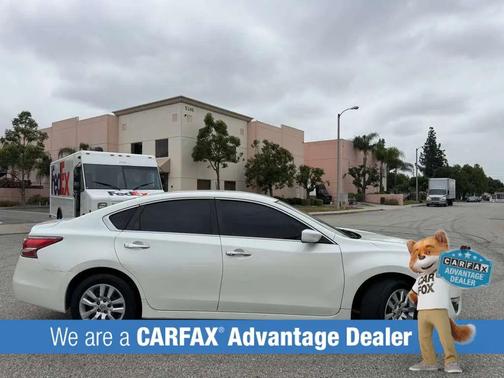 Pearl White 2014 Nissan Altima 2.5 S