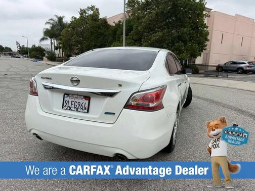 Pearl White 2014 Nissan Altima 2.5 S