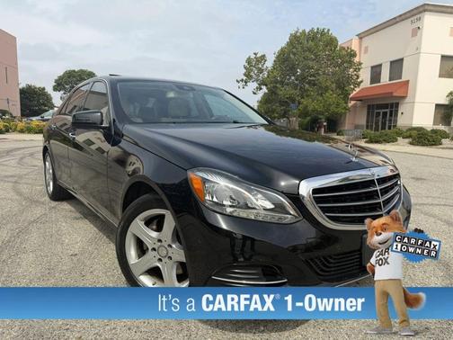 Black 2014 Mercedes-Benz E-Class E 250 BlueTEC Sedan 4D