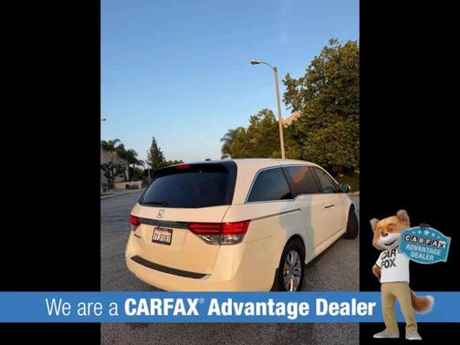 White Diamond Pearl 2017 Honda Odyssey EX-L