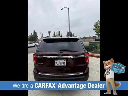 Barcelona Red 2018 Ford Explorer Limited