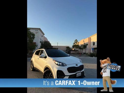 Snow White Pearl 2021 Kia Sportage S