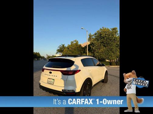 Snow White Pearl 2021 Kia Sportage S