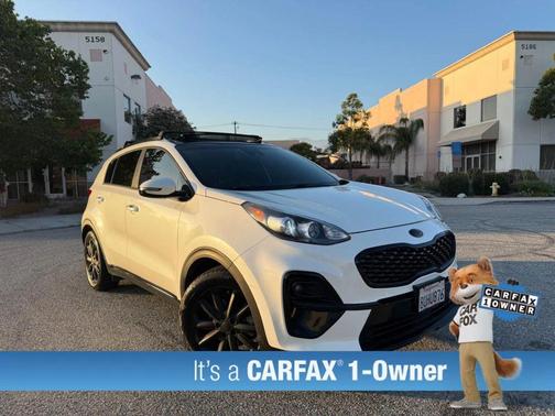 Snow White Pearl 2021 Kia Sportage S
