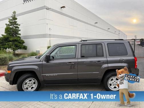 Granite Crystal Metallic Clearcoat 2016 Jeep Patriot Sport