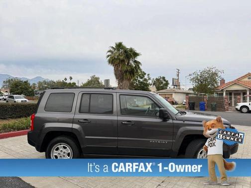 Granite Crystal Metallic Clearcoat 2016 Jeep Patriot Sport