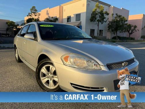 Silver 2012 Chevrolet Impala LS